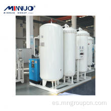 Generador de nitrógeno de presión ajustable con compresores PSA